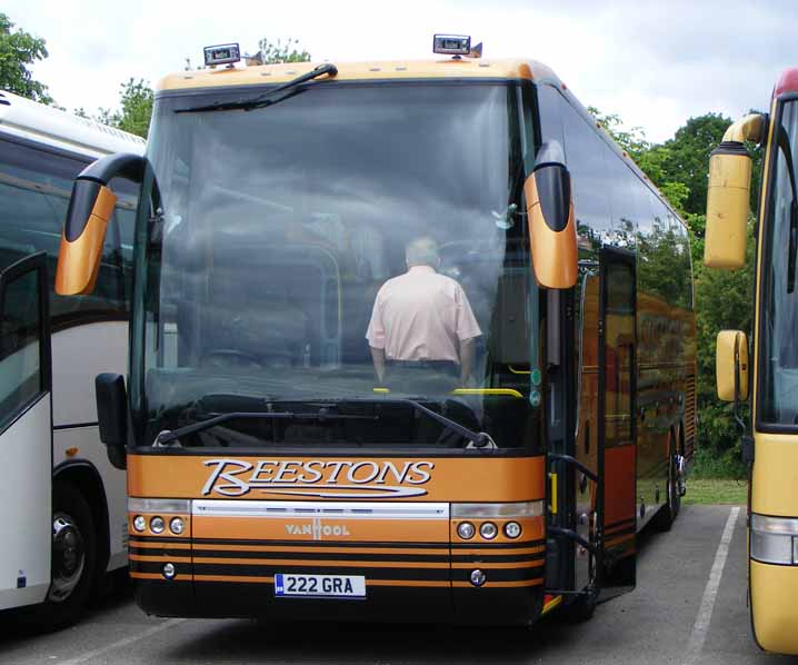 Beestons Scania Van Hool 222GRA